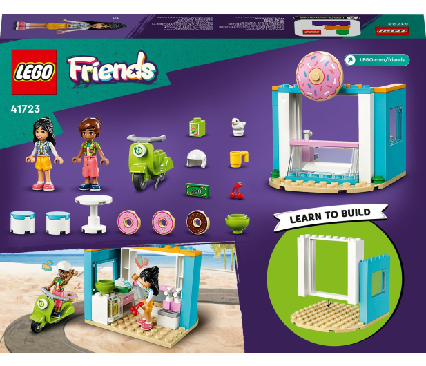 LEGO Friends 41723 Cukiernia z pączkami - 1090512 - zdjęcie 11